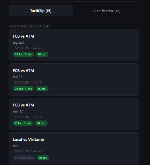 TactiClip Tagger Etiquetado